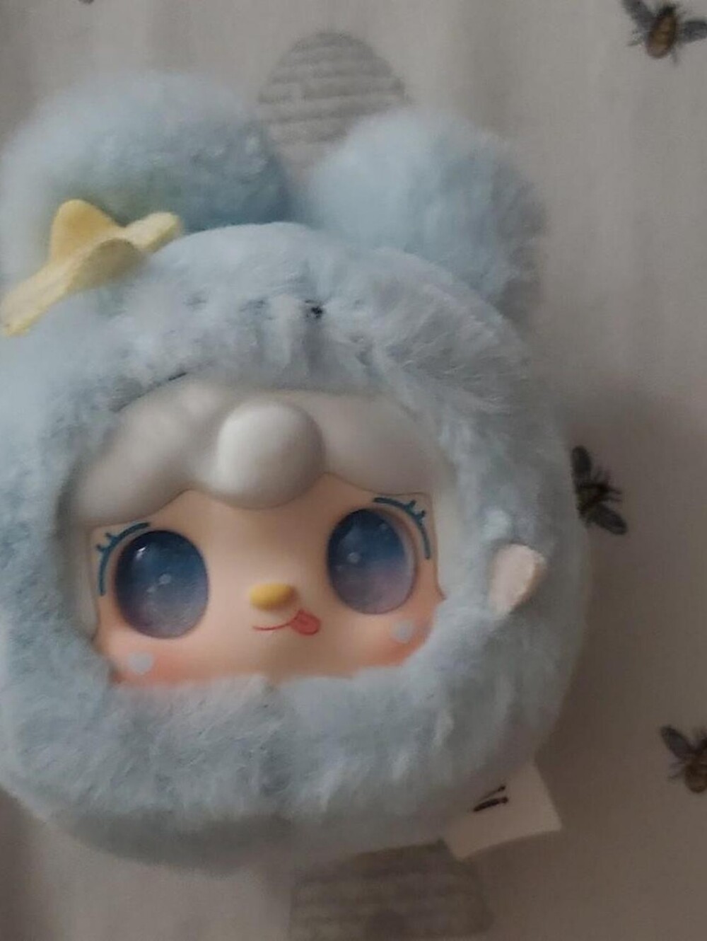 Yooki rabbit plush keychain